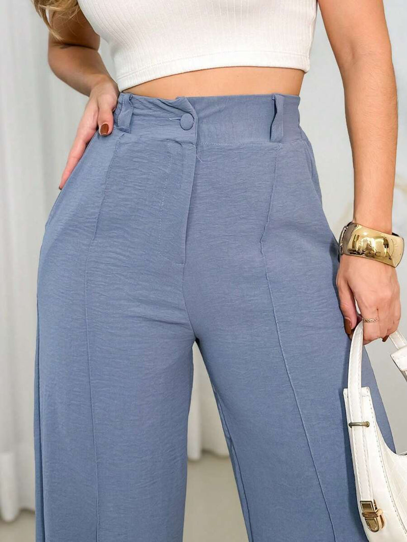 Calça Crepe Duna Pantalona
