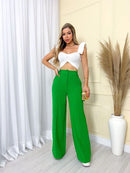 Calça Crepe Duna Pantalona