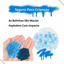 Kit 2 Arminhas de Gel Ak 47 Automática Blasters Elétrica -  (+10.000 Bolinhas)