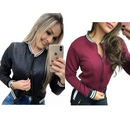 Jaquetinha Bomber Feminina [COMPRE 1 LEVE 2]