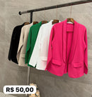 BLAZER ALFAIATARIA POLIESTER