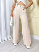 Calça Crepe Duna Pantalona