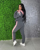 Conjunto Moletom Pelúcia Bordado