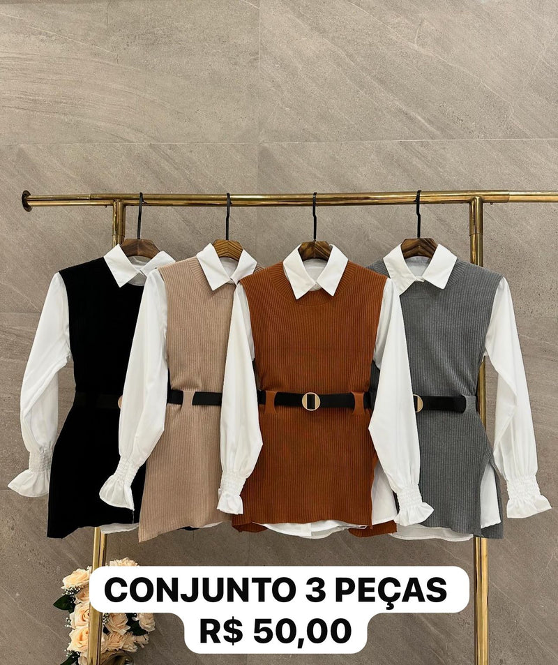 Conjunto 3 peças