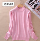 Blusa Manga Longa Pelinhos