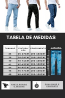 Kit com 3 Calças Jeans Masculina Premium Skinny