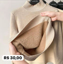 Blusa Manga Longa Peluciada PROMOÇÃO