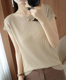 (KIT COM 5) Blusinha em Malha Viscoelástica [QUEIMA DE ESTOQUE]