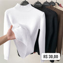 Blusa Manga Longa Peluciada PROMOÇÃO