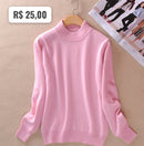 Blusa Manga Longa Pelinhos