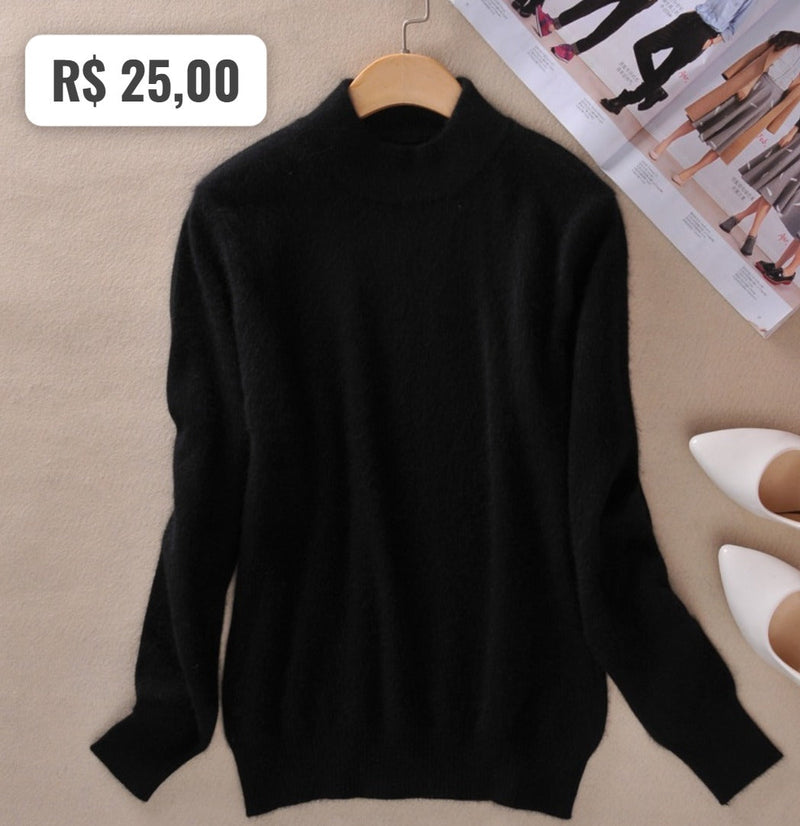 Blusa Manga Longa Pelinhos
