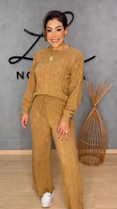 Conjunto Sophia em Tricot | Blusa + Calça [PROMOÇÃO OUTONO INVERNO]