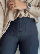 Calça Lipo Tecido Suplex Power Modeladora feminina legging