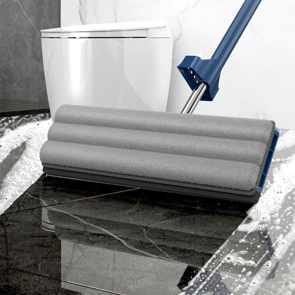 Esfregão Mop Flat Microfibra + Balde e 2 Paninhos de Brinde (Promoção Dia das Mães)