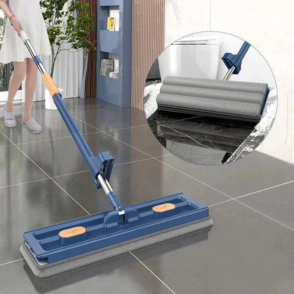 Esfregão Mop Flat Microfibra + Balde e 2 Paninhos de Brinde (Promoção Dia das Mães)