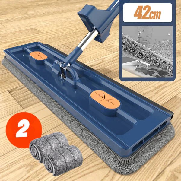 Esfregão Mop Flat Microfibra + Balde e 2 Paninhos de Brinde (Promoção Dia das Mães)