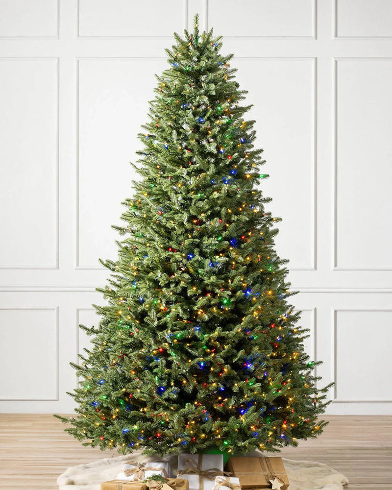 Árvore de Natal Retrátil Mágica com Controle Remoto e Luz Led com desconto pre venda de Natal + Brinde 132 enfeites