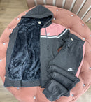 Conjunto Moletom Pelúcia Bordado