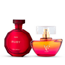Kit Ruby Desodorante Colônia 100ml + VF Desodorante Colônia 75ml
