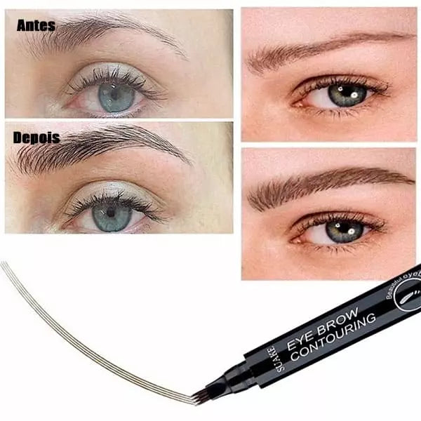 Caneta de Sobrancelha Fio Natural® - A Prova D'água