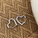 Brinco de coração  casual