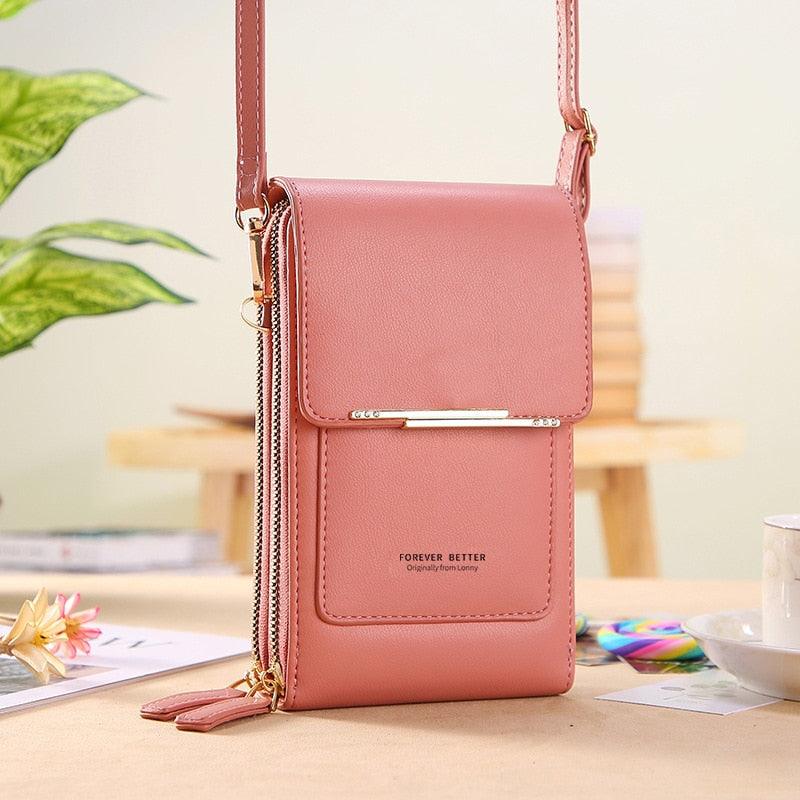 Bolsa de Couro Legítimo Forever Young 2 em 1