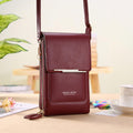 Bolsa de Couro Legítimo Forever Young 2 em 1