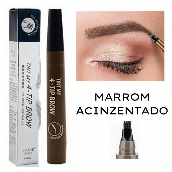 Caneta de Sobrancelha Fio Natural® - A Prova D'água