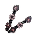 Clip Hair Cristal - Presilha Cabelo Flor de Cristal (HOJE COMPRE 1 LEVE 2)