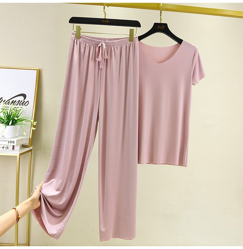 Conjunto Martina Camiseta + Calça (Nova tendência 2022/23)
