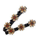 Clip Hair Cristal - Presilha Cabelo Flor de Cristal (HOJE COMPRE 1 LEVE 2)