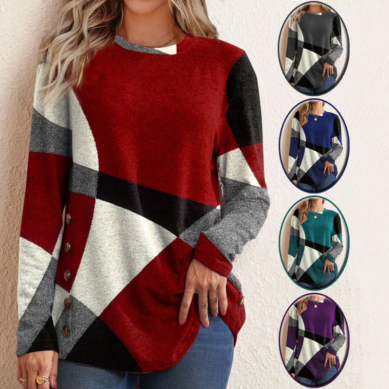 Blusa de Luxo Genova Manga Longa