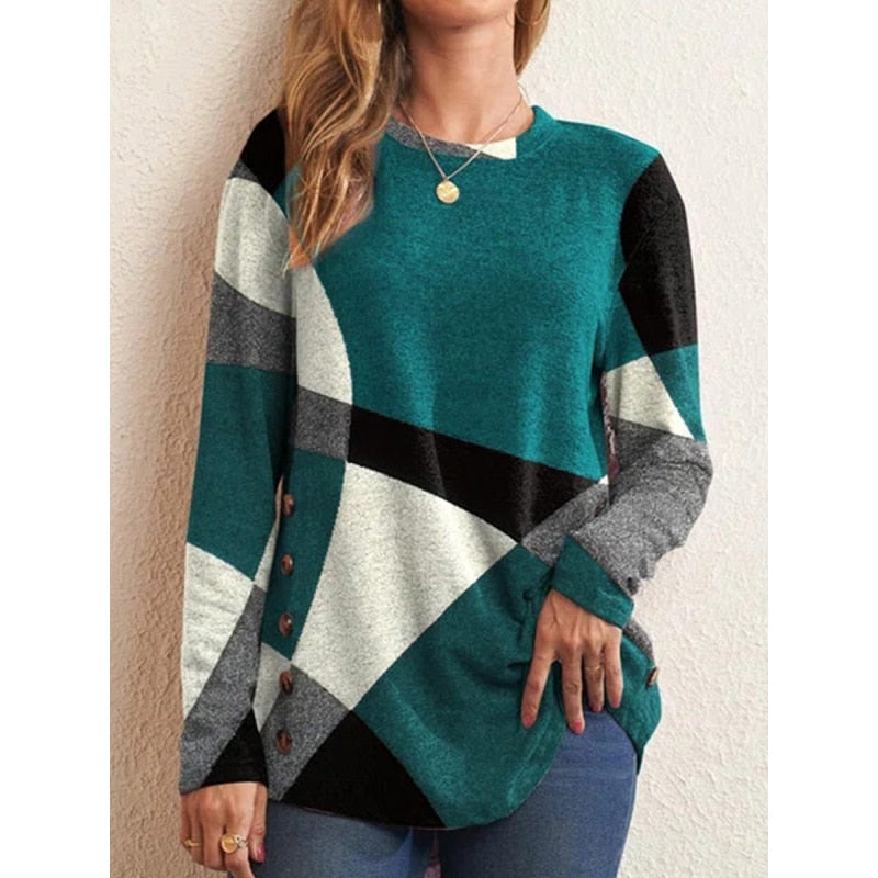 Blusa de Luxo Genova Manga Longa