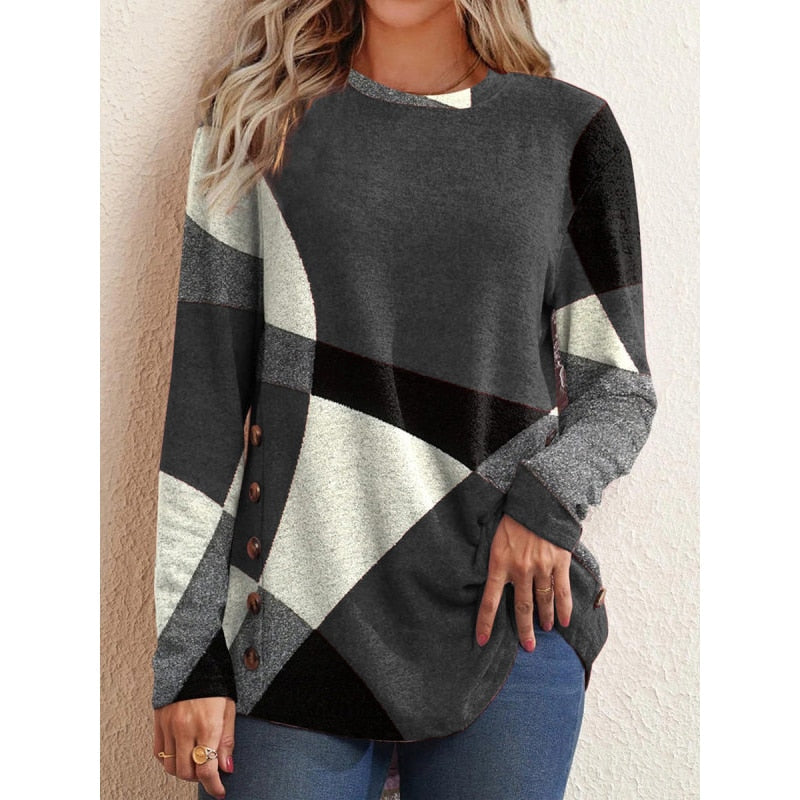 Blusa de Luxo Genova Manga Longa