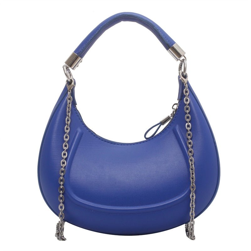 Bolsa de Couro Baguete Zafira