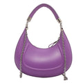 Bolsa de Couro Baguete Zafira