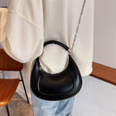 Bolsa de Couro Baguete Zafira