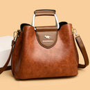 Bolsa em Couro Claret