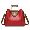 Bolsa em Couro Claret