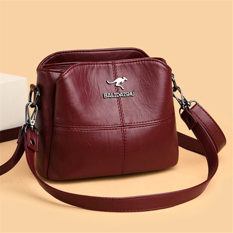 Bolsa em Couro Viola