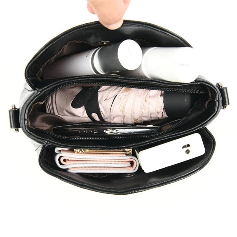 Bolsa em Couro Viola