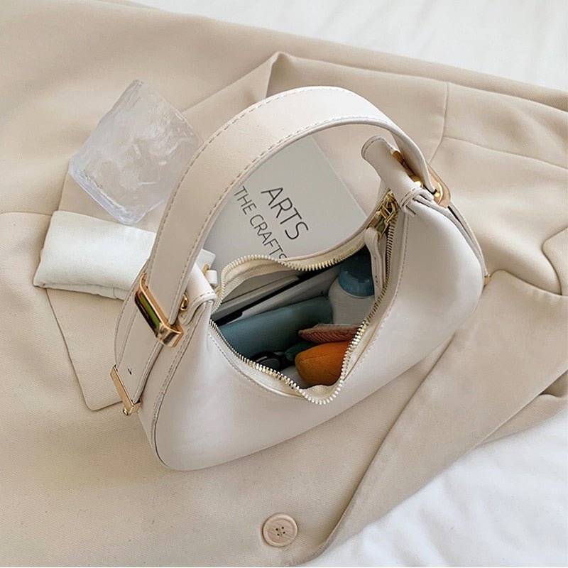 Bolsa em Couro Baguete Imperial