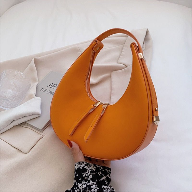 Bolsa em Couro Baguete Imperial