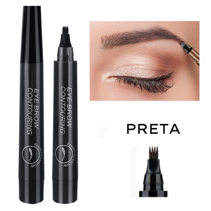 Caneta de Sobrancelha Fio Natural® - A Prova D'água