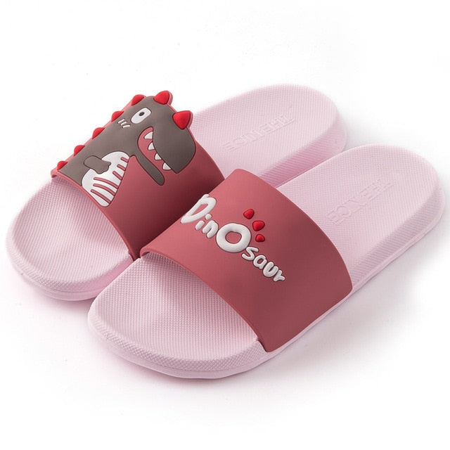 Chinelo antiderrapante feminino Dino