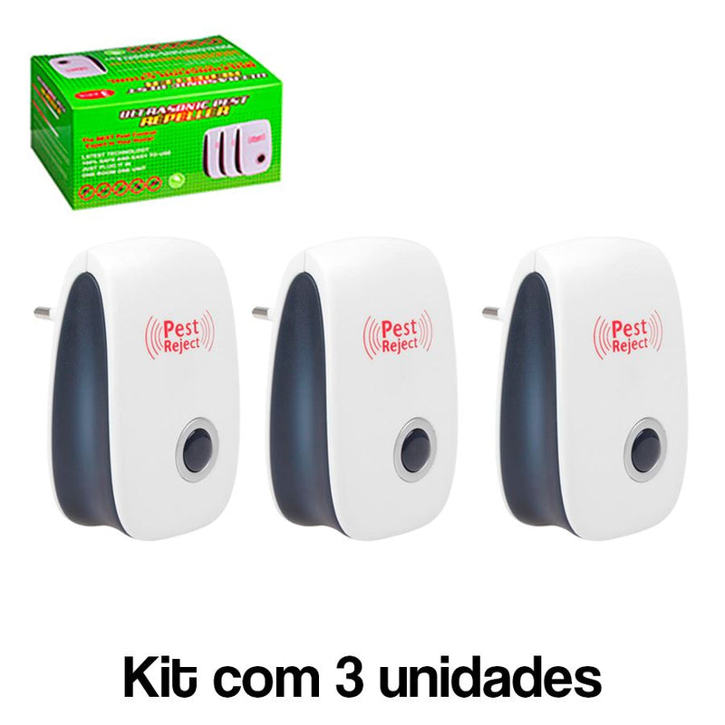 Repelente Ultrassônico - Pest Reject